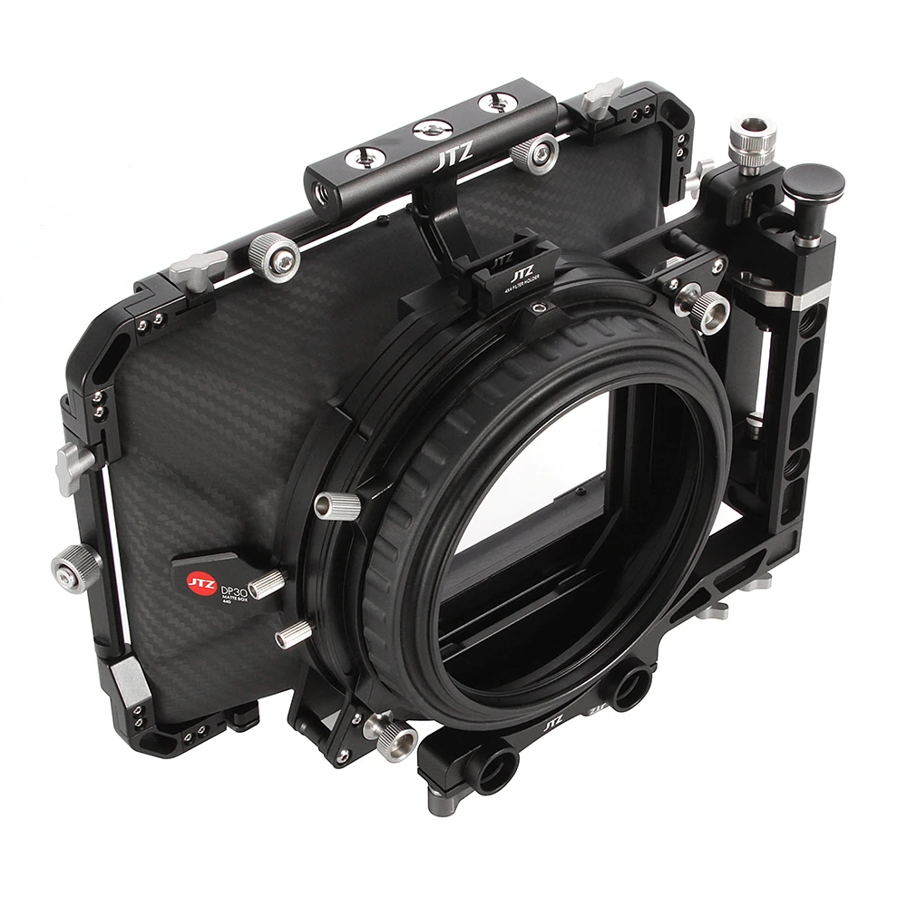 JTZ DP30 440 Cine углеродное волокно 4x4 &quotсвисающая Матовая коробка 15 мм/19 мм система