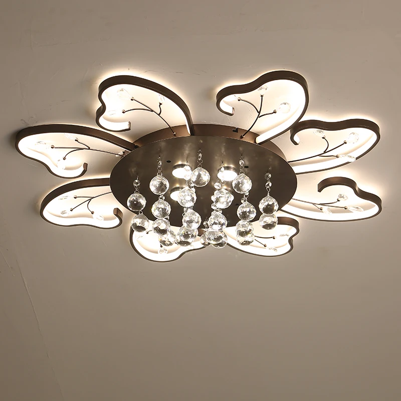

Modern led Chandelier for living Study room bedroom Aluminum 110V 220V Lustre Chandelier Lighting LED with remote control