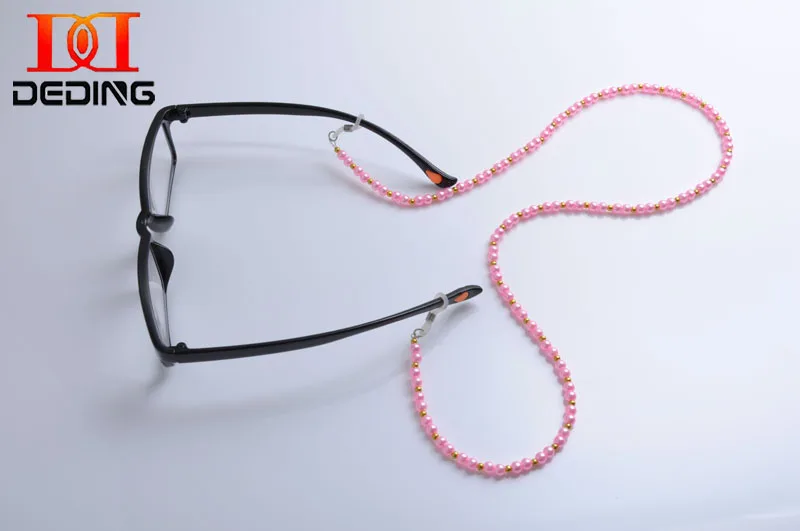 DEDING Sunglasses Lanyards Reading glasses Imitation pearls Cords