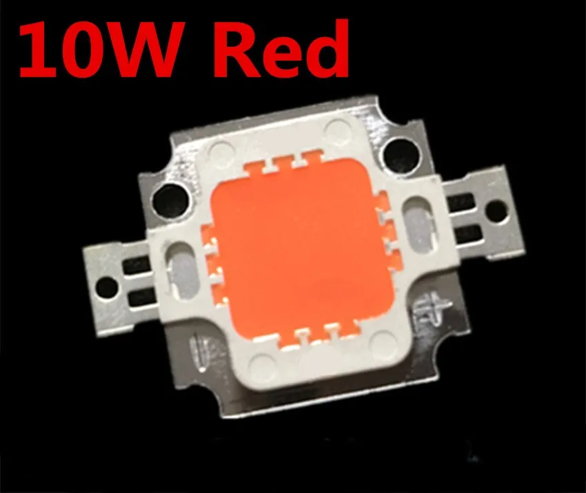 

WAVGAT 10W LED chip Integrated Red High power 10w LED Beads 10W Red Led chip 270-350lm 10W led Chips
