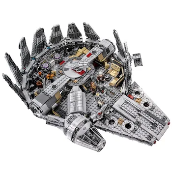 

LOZ 1381pcs Star Wars Model Building Blocks Millennium Falcon Figure Compatible With Lepining Star Wars Gift Toys For Children