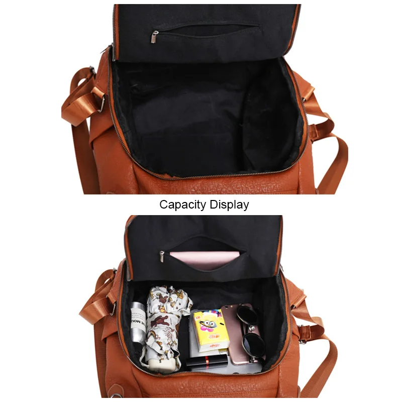  anti-theft design women backpack purse casual women daypack female rucksack high quality women shou - 33046285418