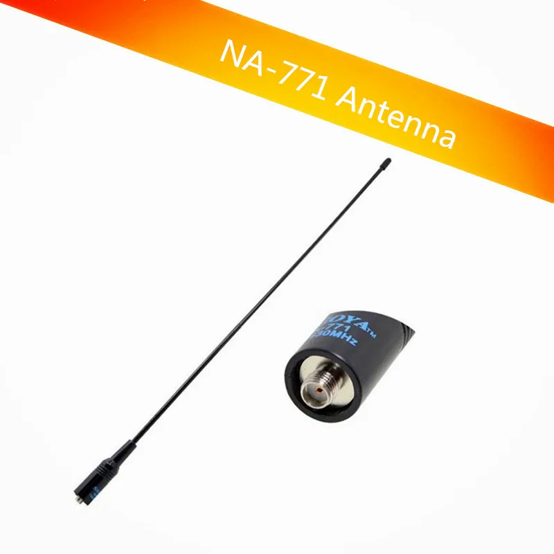 2pcs771 Двухдиапазонная УКВ/УВЧ 144/430 МГц радио SMA-F женская мягкая антенна рация для