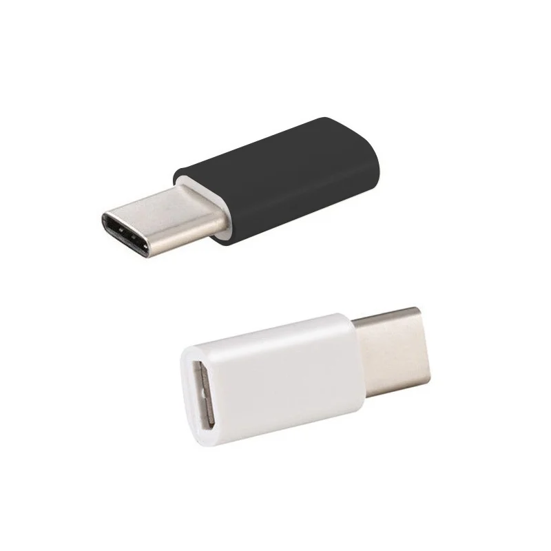 Адаптер Micro USB к Type C 2 шт. конвертирующее зарядное устройство для Huawei P Smart Z P20 lite P30