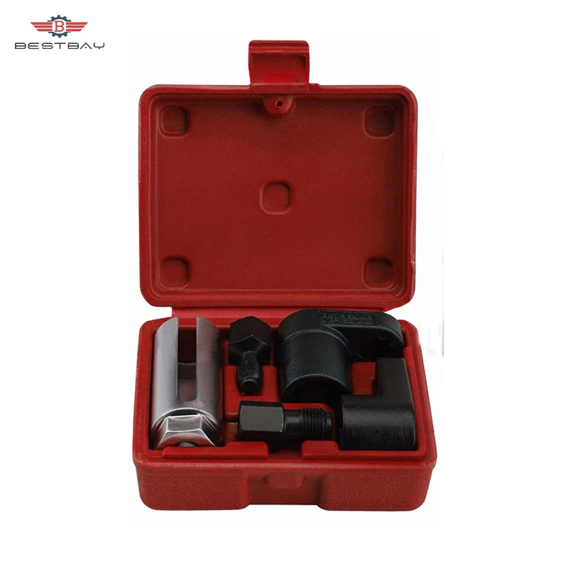 

5pcs Oxygen Sensor Socket Thread Chasers Tool Set Repair Kit Car Garage