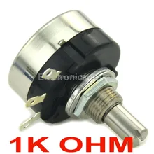 RA25Y20S B102 Космос TOCOS 1 K OHM 1,2 W Панель крепление Ротари проволочный потенциометр