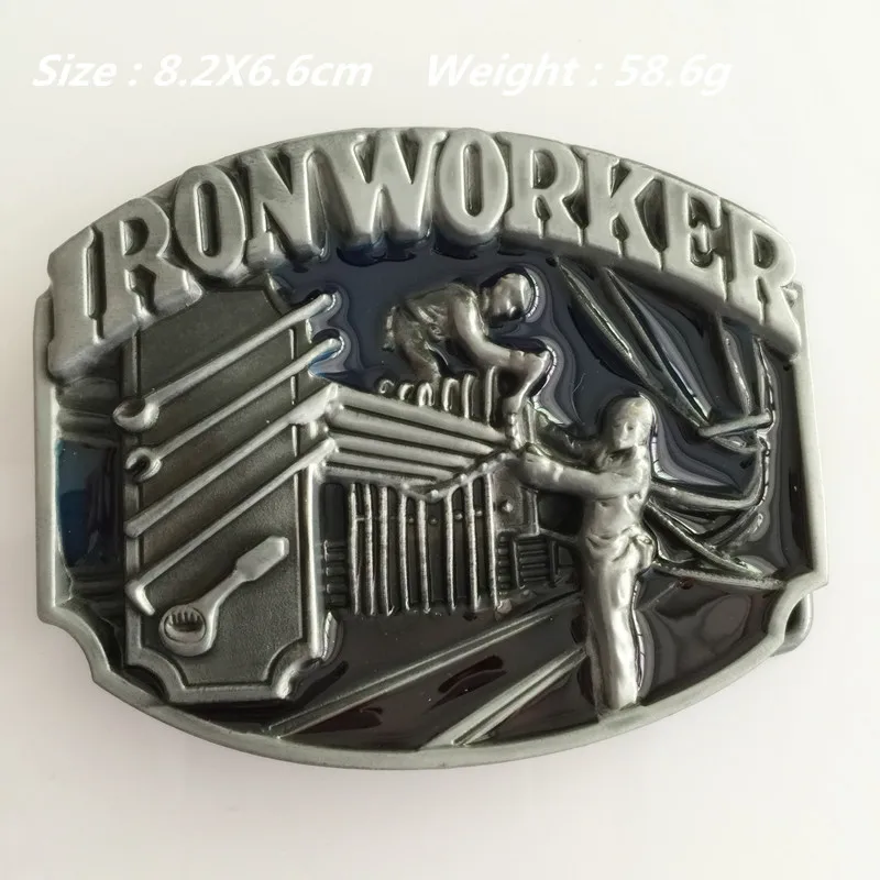 2015 New Arrival Hot Selling Super Cool 3D IRONWORKER Cowboy metal belt