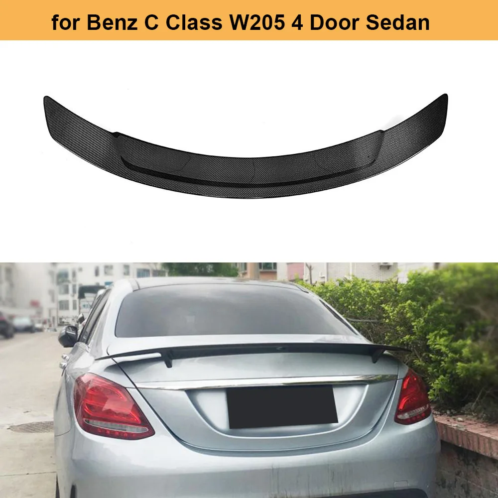 Автомобильный задний спойлер для крыла багажника Mercedes Benz C Class W205 4 Двери Седан 2015