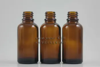 

30ml brown Glass Essential Oil Bottle Without any cap,could match with sprayer/pump/dropper cap,glass container,18mm