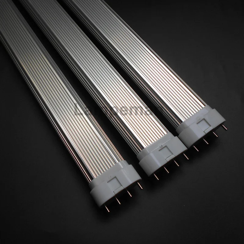 LED 2G11 трубки 4PIN linestra PL лампы 220 В затемнения молочно-белый 10 Вт 225 мм 12 320 15 410 22 535