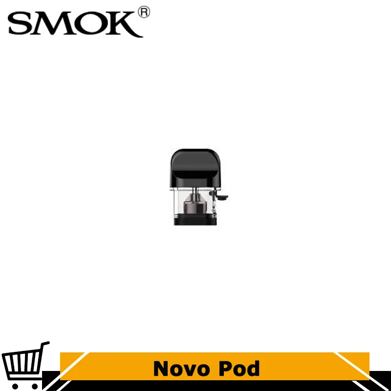 

3pcs/lot Original SMOK Novo Cartridge POD Atomizer 2ML Fit for E Cigarette Novo Battery MOD Vape Vaporizer