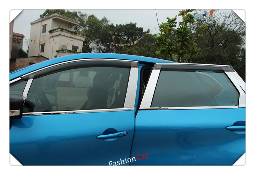 Для Renault Captur 2013 оконный козырек вентиляционный защитный козырек от солнца и дождя аксессуары для стайлинга автомобилей
