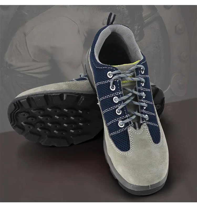 Deltaplus/301322 г.; безопасная обувь; нескользящие рабочие ботинки со стальным носком; дышащая нескользящая обувь; износостойкая Рабочая обувь