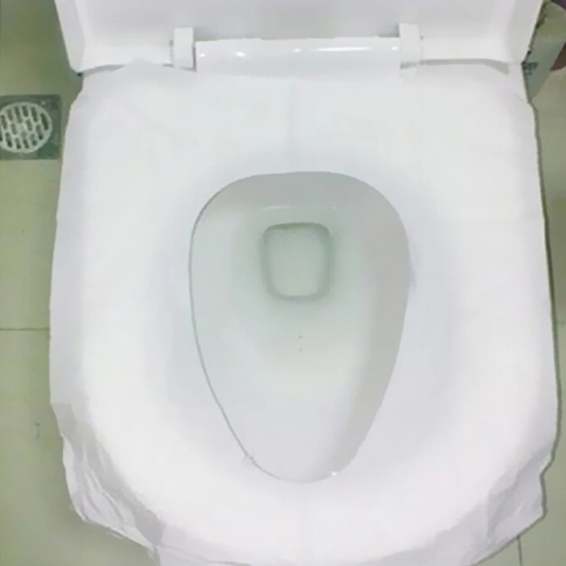 disposable plastic toilet seat covers