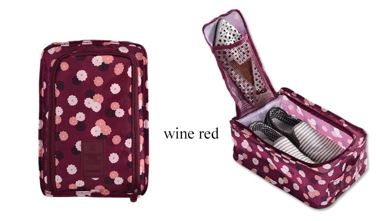 Luluhut сумка для обуви для путешествий, нейлоновый органайзер для обуви, складная сумка для хранения обуви, нижнее белье, носки, переносная сумка для хранения обуви с ручкой