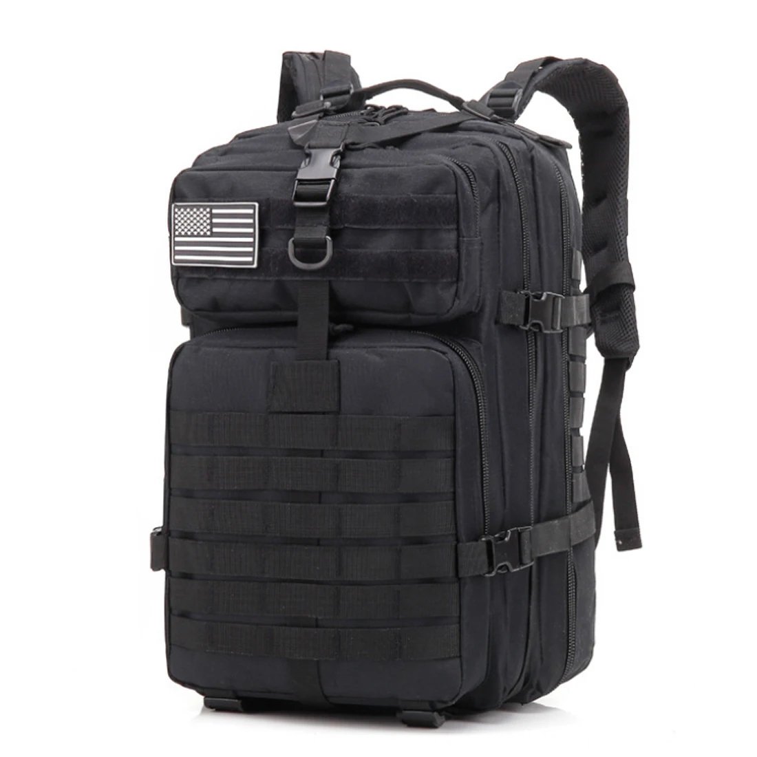 

ARESLAND Waterproof Outdoor Sports Backpack for Hiking Camp Travel - Black