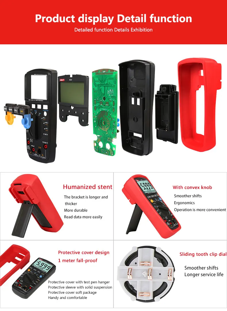 Cheap multimeter temperature