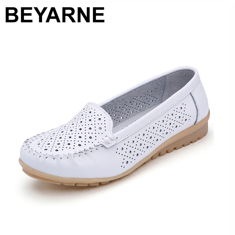 BEYARNE 2018 Spring women flats shoes women genuine leather shoes woman cutout loafers slip on ballet flats ballerines flats 169 цена BEYARNE 2018 Spring women flats shoes women genuine leather shoes woman cutout loafers slip on ballet flats ballerines flats 169 цены онлайн