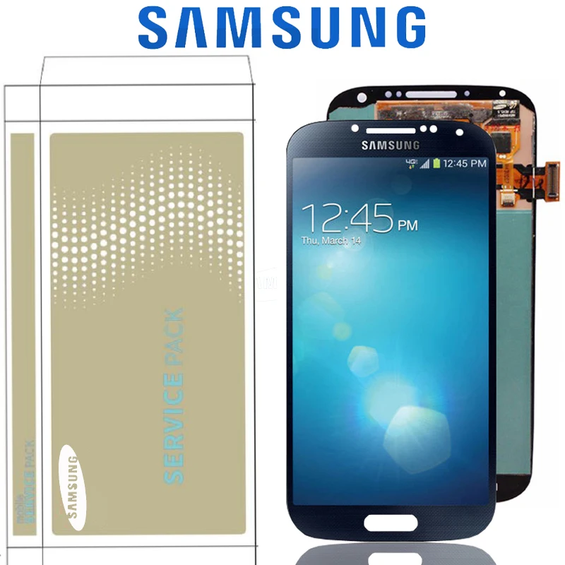 

5.0'' Original Super AMOLED LCD Display For SAMSUNG Galaxy S4 i9505 i9500 Touch Screen Digitize Assembly Replacement