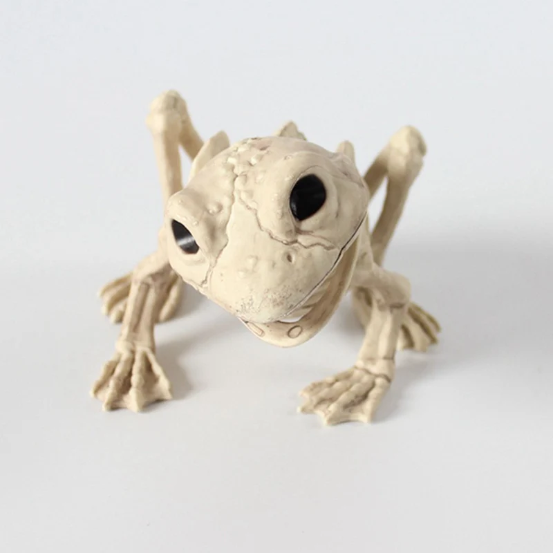 Hot Sale Animal Skeleton Model Bat/Frog/Lizard Bones Halloween Party
