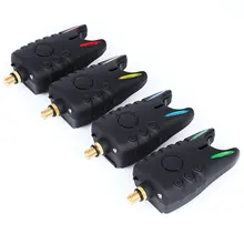 JY-57 1 до 4 Рыбалка bite Pro Беспроводной Рыбалка сигнализации комплект укус сигнализаторы приемник рыболовные снасти с приемником для Рыбалка