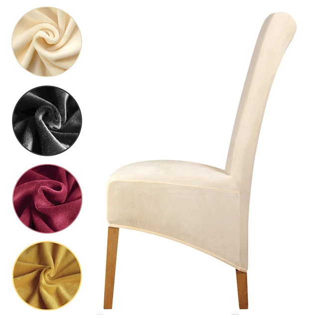 Lellen 1 قطعة كبيرة الحجم المطبوعة غطاء مقعد تمتد عالية الملك يعود الأغلفة ل فندق الطعام غرفة المعيشة غرفة المنزل حفلات الزفاف