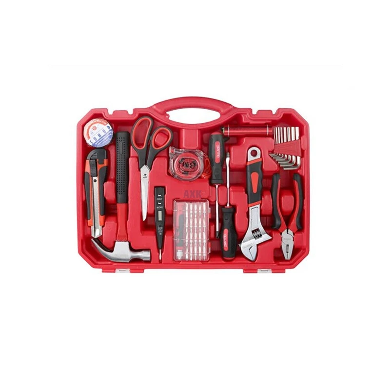 

High quality household Tool Set Transparent Toolbox Tool Set 41 Piece Set 0308