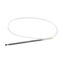 Rundong antena automática substituível, acessórios automotivos para mitsubishi pajero, antena de rádio de carro estendida, cabo adequado may23