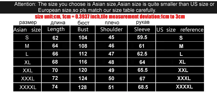 0S to 4XL