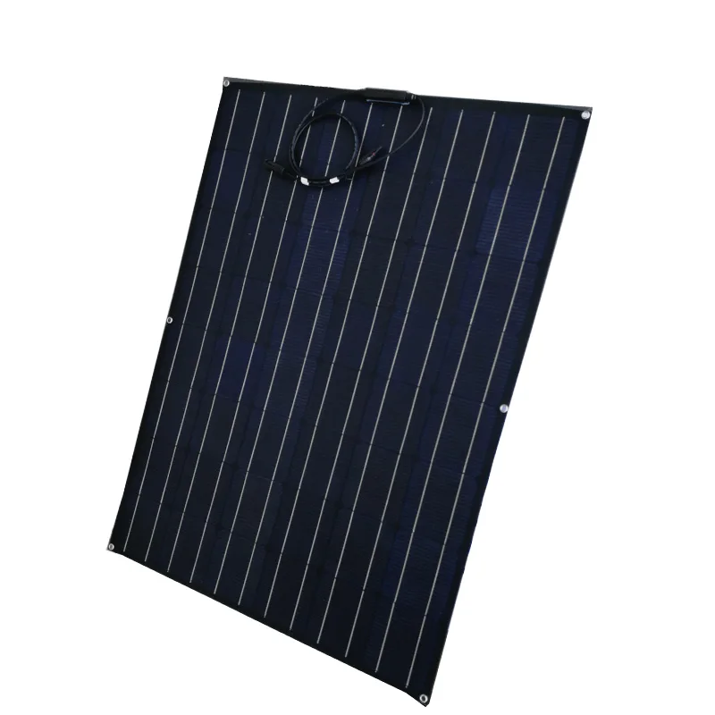 1 шт. 125 Вт ETFE 18 в Гибкая солнечная панель зарядное устройство ETFE покрытие солнечных батарей монокристаллический солнечный элемент полу солнечная батарея