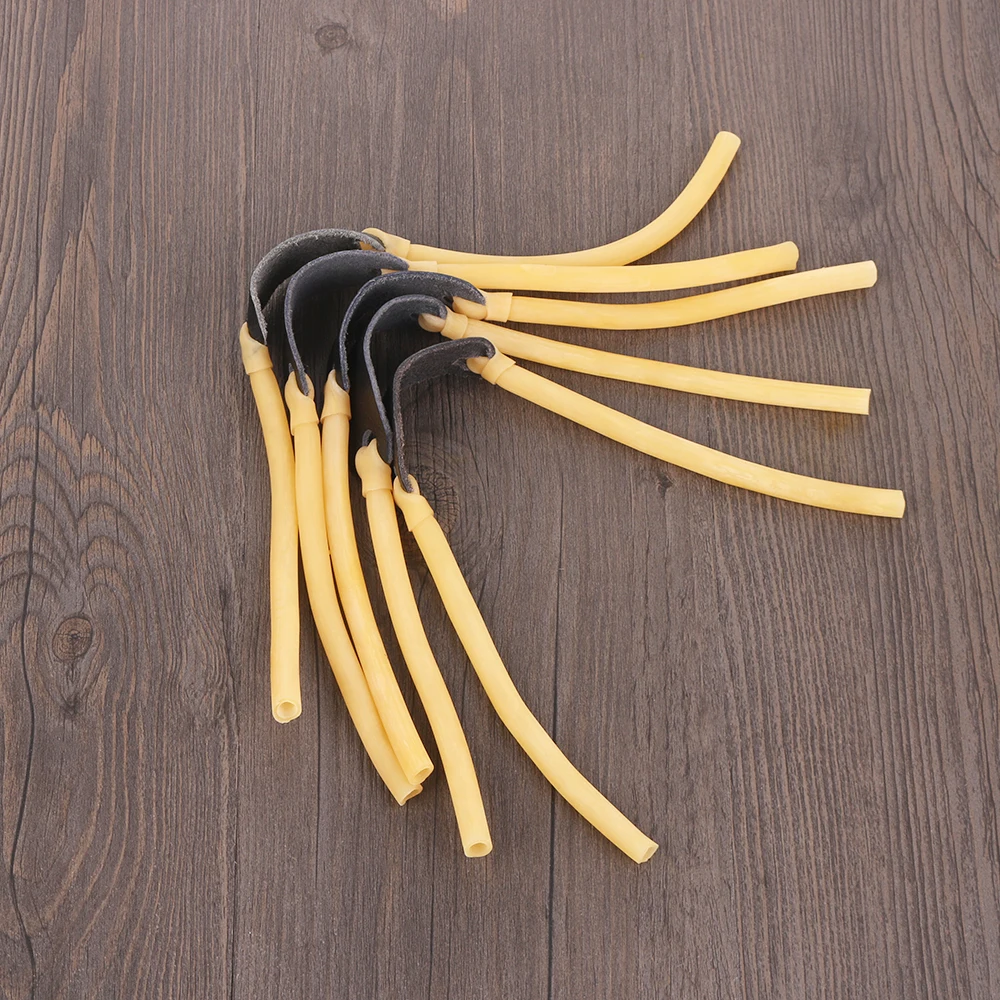 

1Pcs 6*9mm Elastic Rubber Band Bungee Replacement For Slingshot Catapult Hunting Outdoor Latex Tube Rubber Bands
