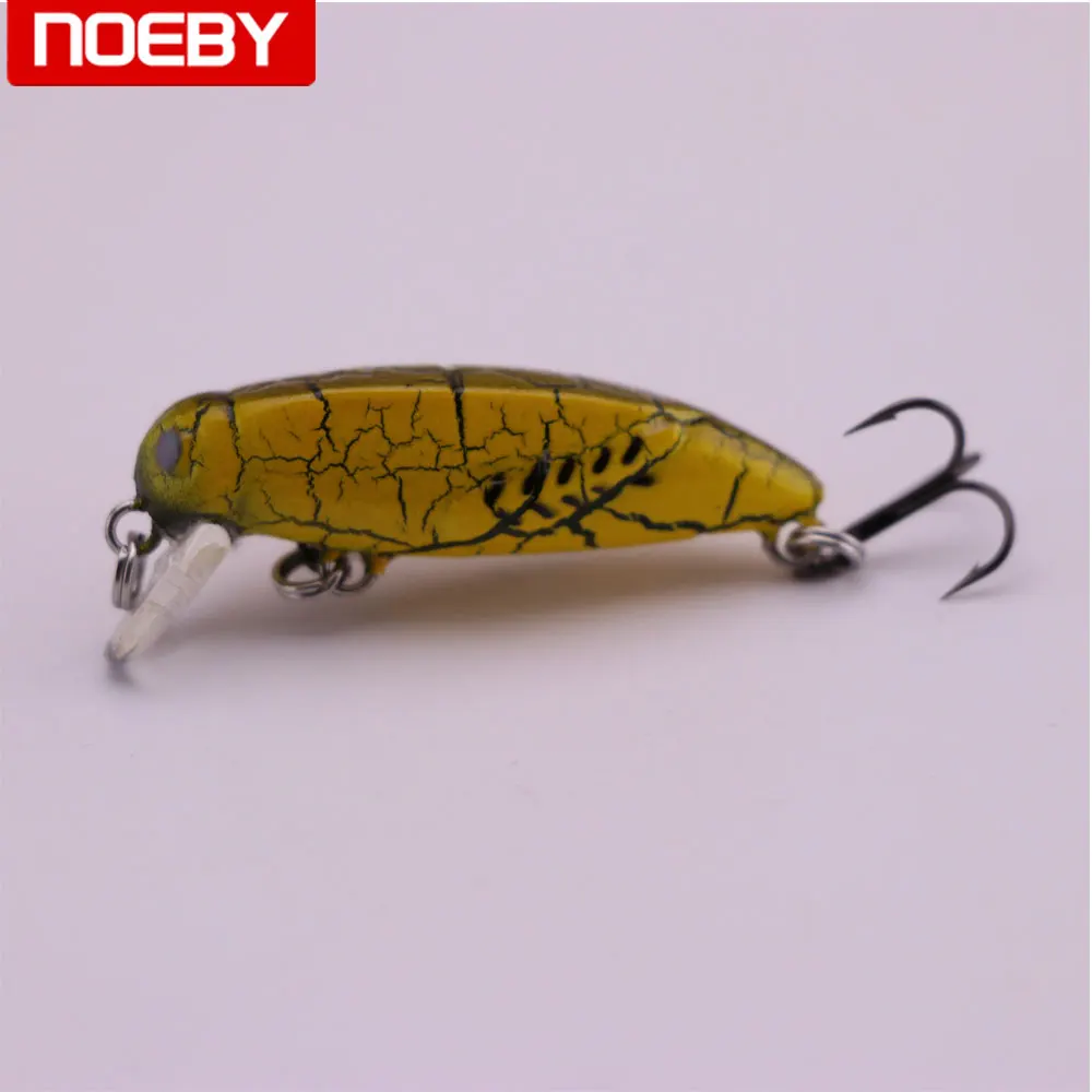 

NOEB Bionic Lure Bass Pike Carp Walleye Bait Trout Plastic Fishing Wobbler Hard Swimbaits Artificial Lure Set Sea 4cm/3.5g