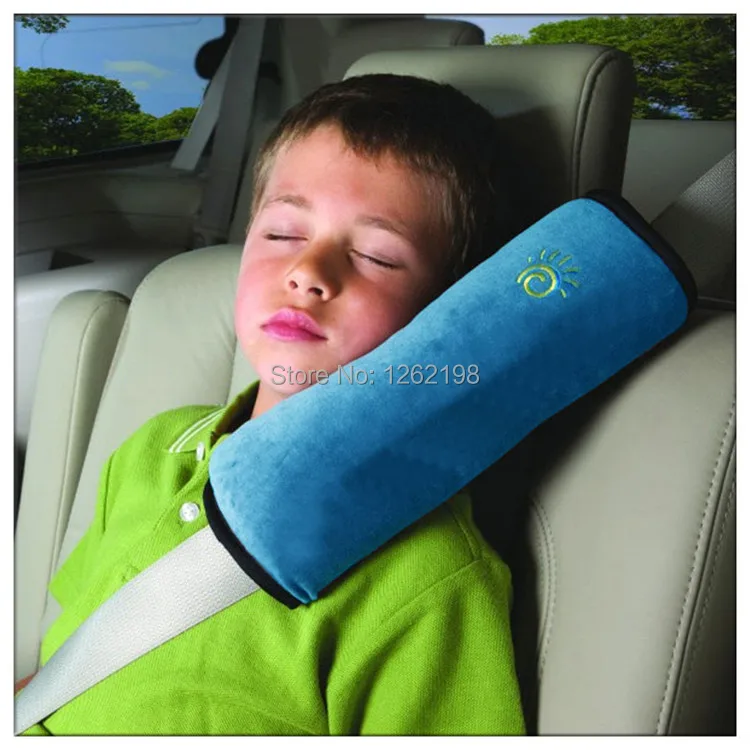 baby car seat pillow,kids car sleeping neck pillow pad,harness child
