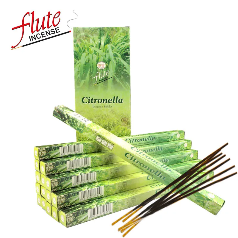 8 Sticks/pack Moderate Citronella Aroma Cored Incense Sticks Hand Rolled From Indian Burning in office For Meditation 8 Sticks/pack Moderate Citronella Aroma Cored Incense Sticks Hand Rolled From Indian Burning in office For Meditation
