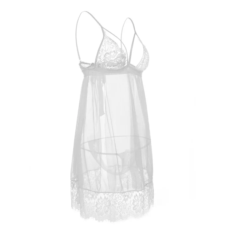 

Spring Sexy panties Women Sexy underwear mesh Lace Transparent Panties Embroidery Lace Sexy Women underwear set white briefs