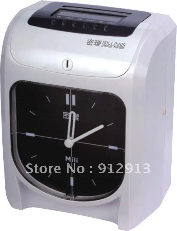 New 20 Paper Card Attendance Machine