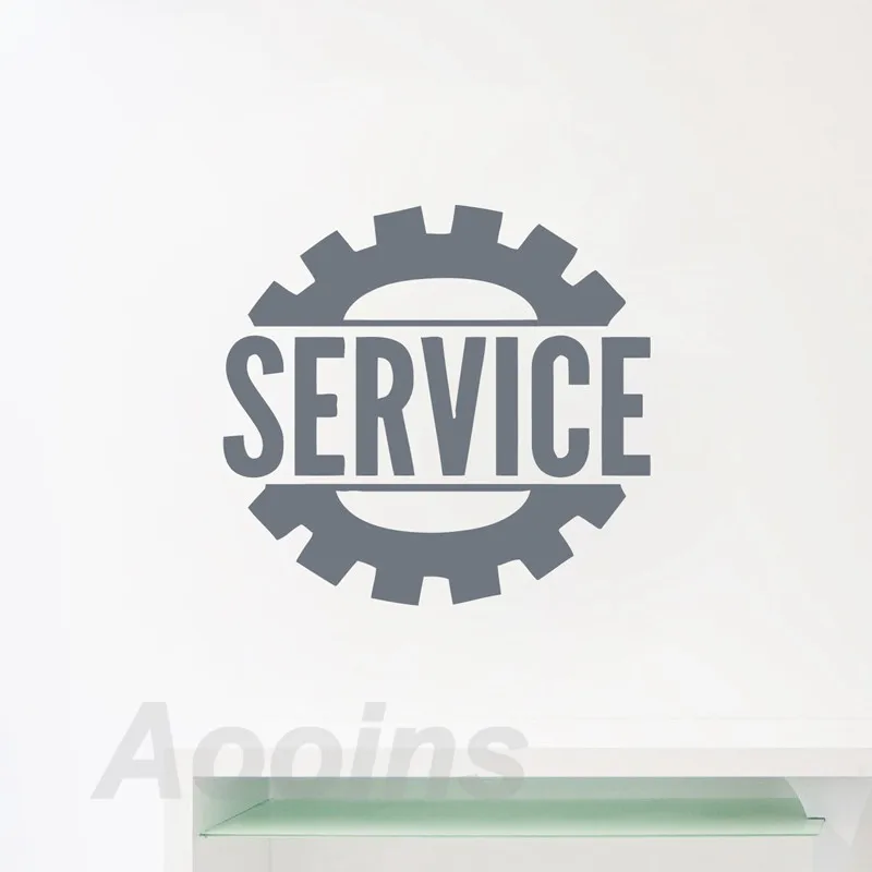 Auto Service Center Decals Car Station Sign car Decor