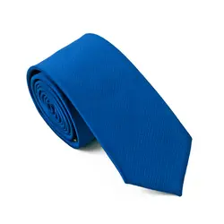 BL-007 2016 тощие галстуки для Для мужчин Узкий однотонный синий Gravata 100% шелк жаккард Тканые галстук для Свадебная вечеринка жениха Бесплатная