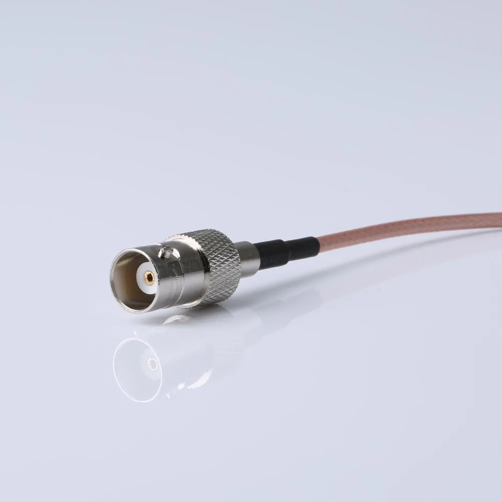 

Electrical Equipment 15cm BNC Female to MCX Male Right Angle RF Adapter Connector Pigtail Coaxial Jumper Cable RG316 --M25