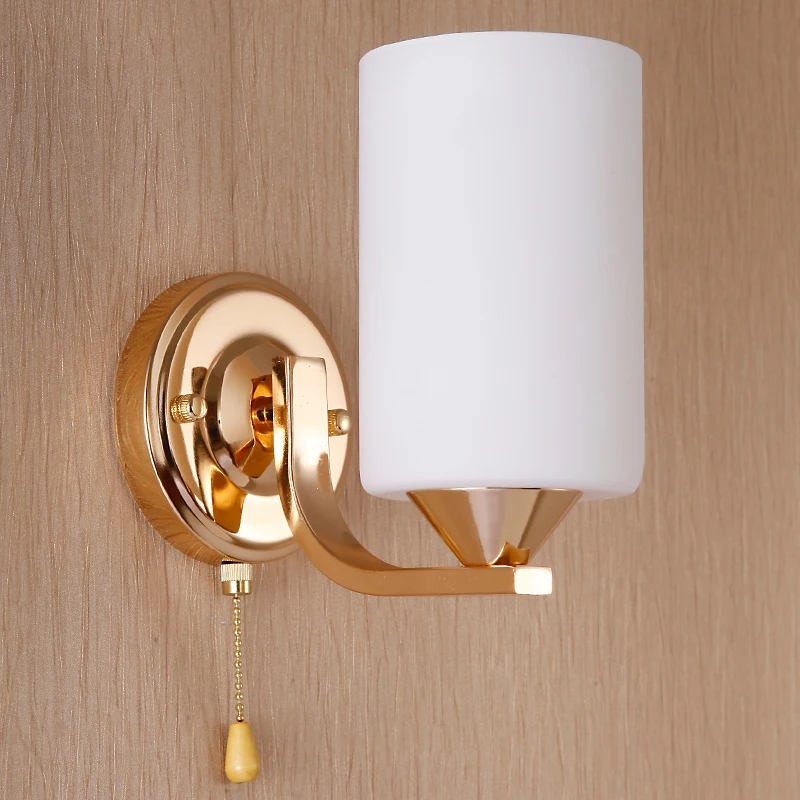 

2017 new A simple modern bedroom wall lamps corridor balcony stairs mirror LED wall LIGHT double single head lamp FG548