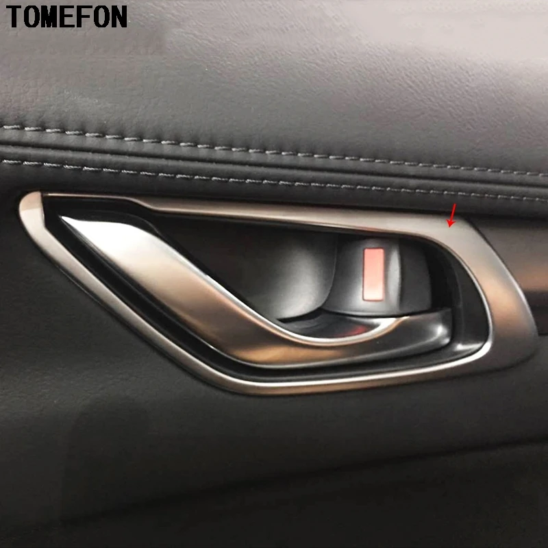 Аксессуары для интерьера автомобиля TOMEFON ABS внутренняя дверная ручка
