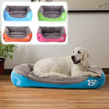 

Pet Dog Bed Warming Dog House Soft Material Pet Nest Candy Colored Dog Fall and Winter Warm Nest Kennel For Cat Puppy 4 Colors