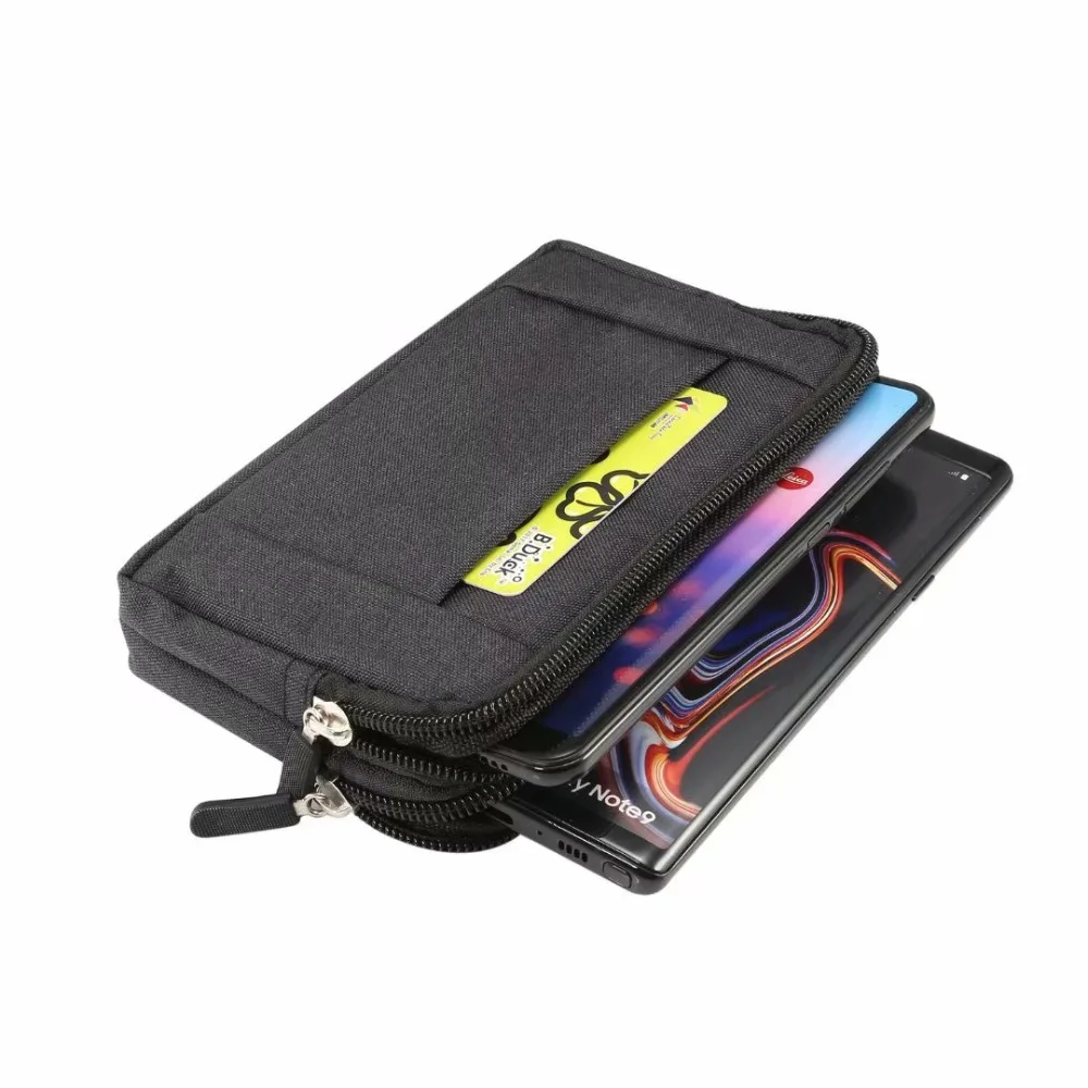 

mi note 3 Bags For xiaomi mi note 3 bag fashion Universal Double layer Wallet Case Cover Belt Clip For xiaomi mi note3 Phone bag