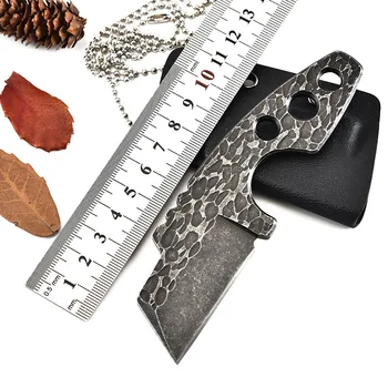 

Direct selling stainless steel knife necklace multi-function knives special blade knife damascus steel kitchen sushi knife