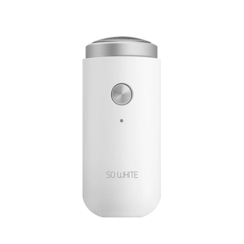 Xiaomi mijia So White IPX5 Водонепроницаемая мини Портативная электробритва Мужская бритва USB зарядка Влажная и сухая ручная глубокое бритье бороды
