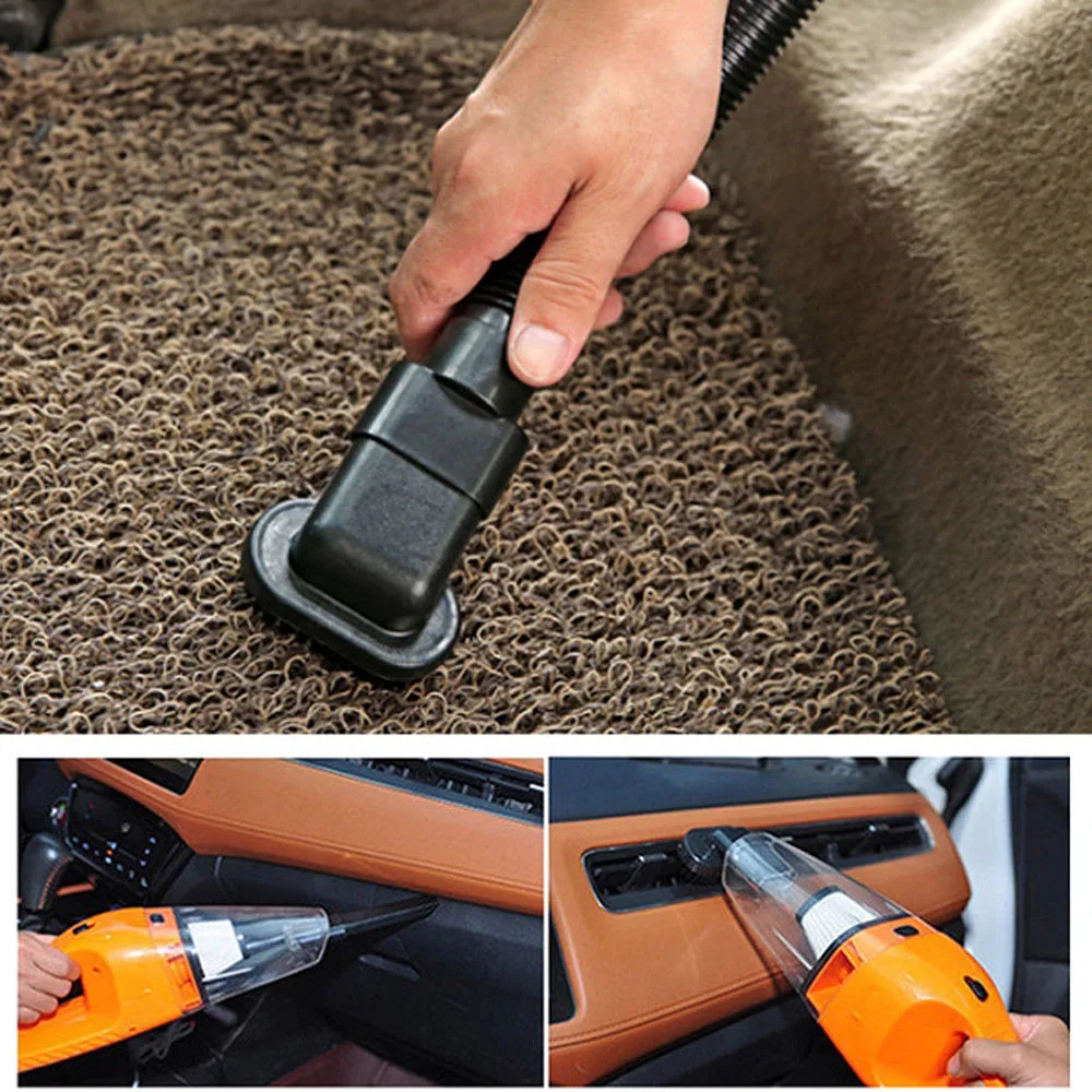 Портативный автомобильный пылесос 4000 мбар 120 Вт 12 в мощный всасывающий Ручной пылесос для авто дома чистый влажный сухой двойной очиститель