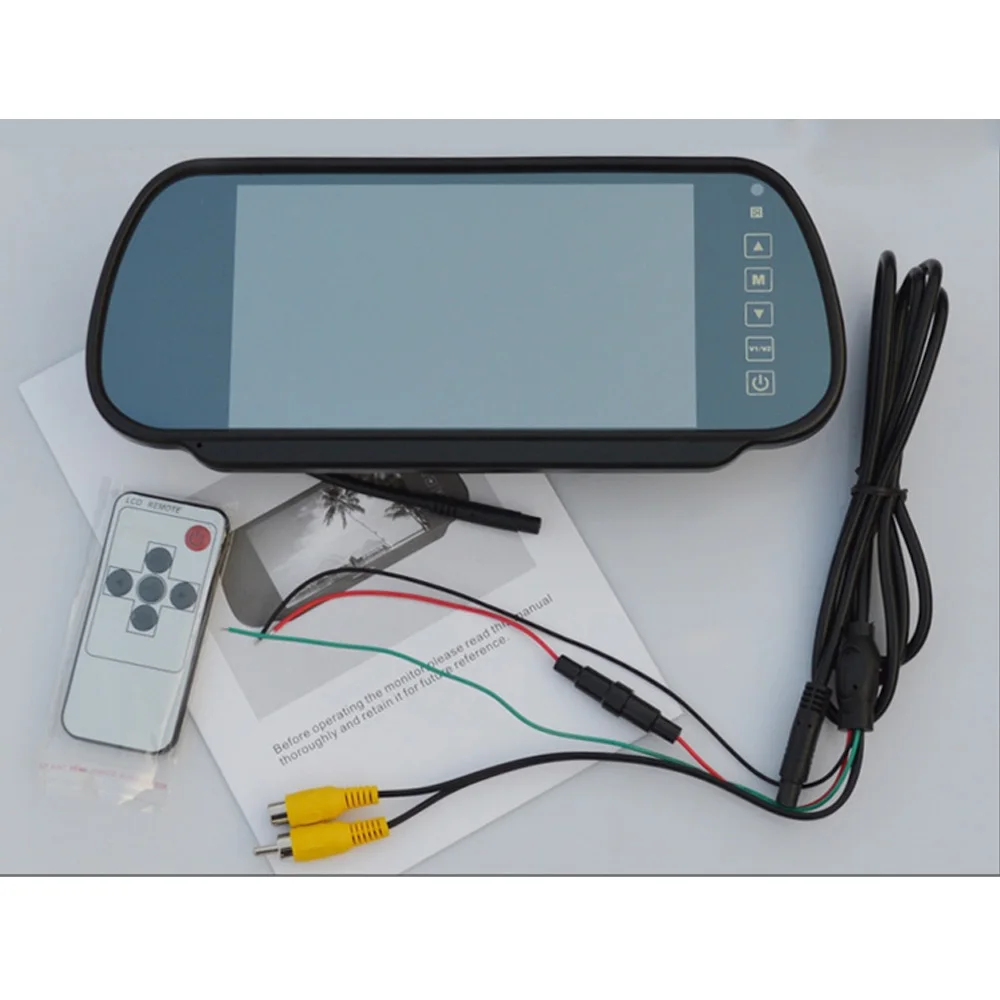 Coche vídeo aparcamiento reverso en coche sensor de aparcamiento infrarrojo 7 \ Coche vídeo aparcamiento reverso en coche sensor de aparcamiento infrarrojo 7 \