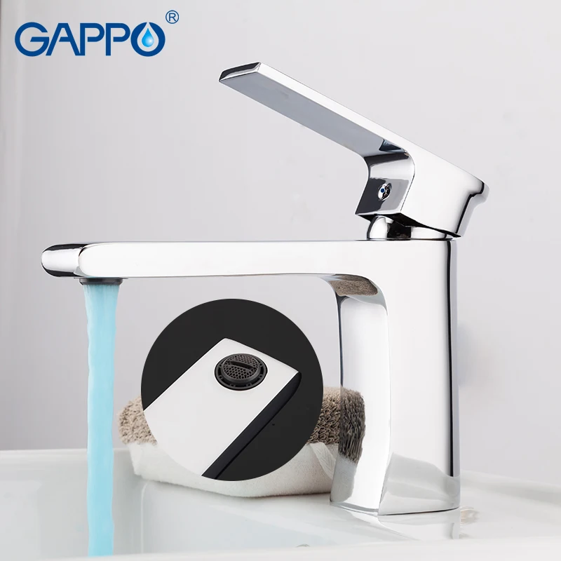 

GAPPO Basin Faucets basin sink water taps waterfall faucet deck mounted sink mixer bathroom waterfall mixer taps