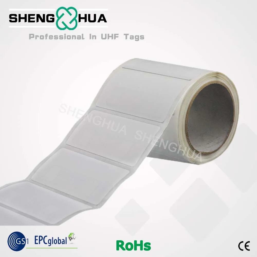 100pcs/lot passive tag RFID UHF Paper Big Size 4X2 Inch Tracking Smart Label Long Range Sticker | Безопасность и защита