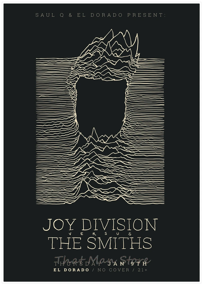 Joy Division плакат ясное изображение наклейки на стену украшение дома хорошее качество печать белая крафт-бумага домашний арт бренд